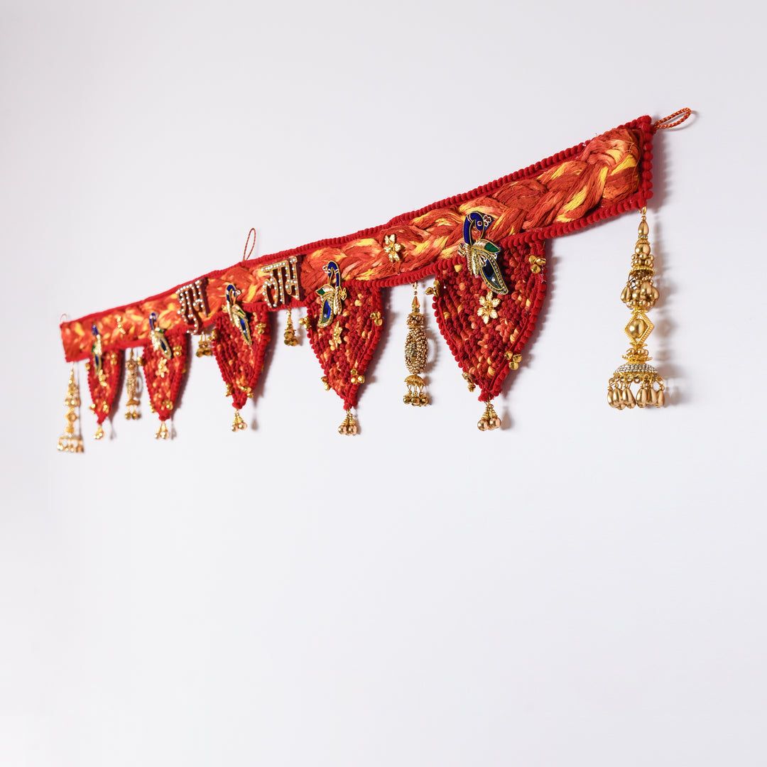 Laal Dori Braided Festive Toran