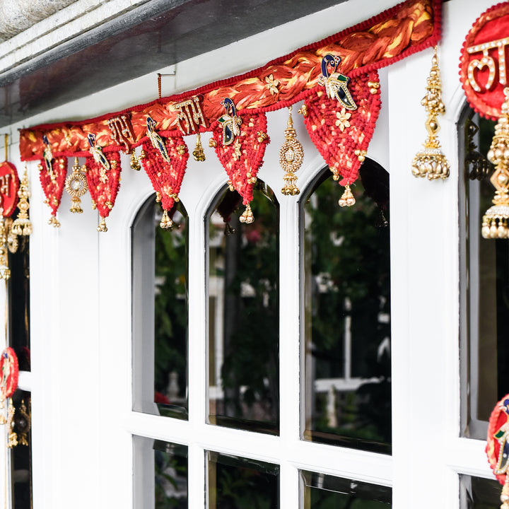 Laal Dori Braided Festive Toran