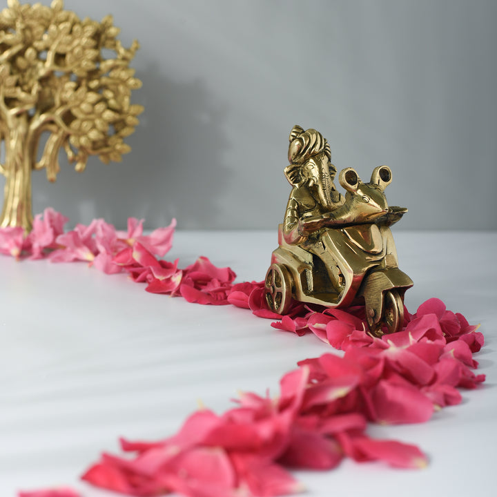 Lord Ganesh Brass Statue