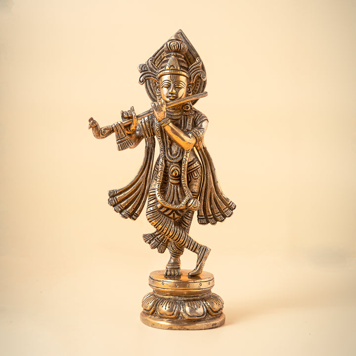 Murali Krishna Brass Idol