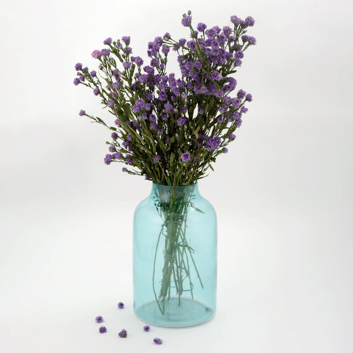 Pale Turquoise Glass Vase