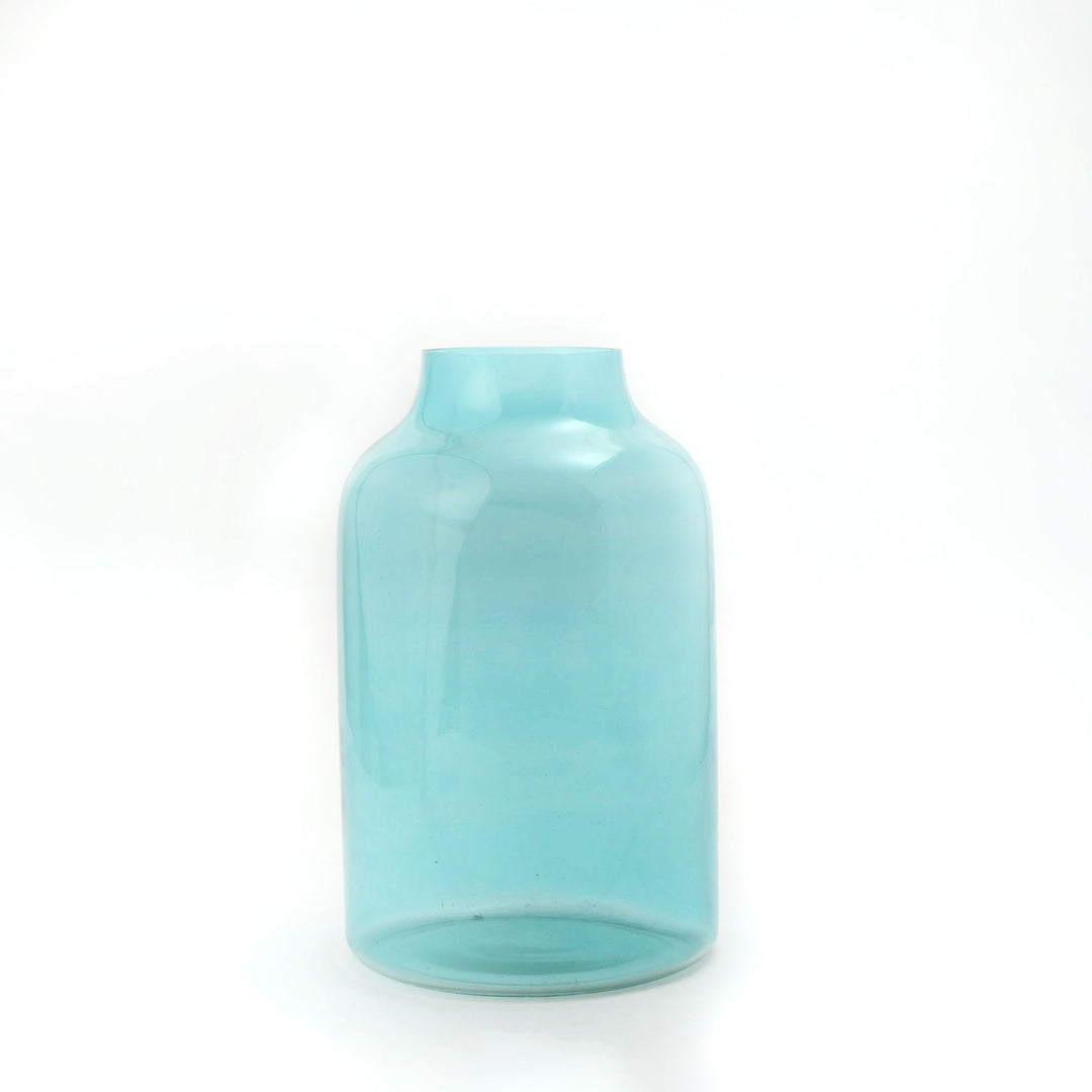 Pale Turquoise Glass Vase