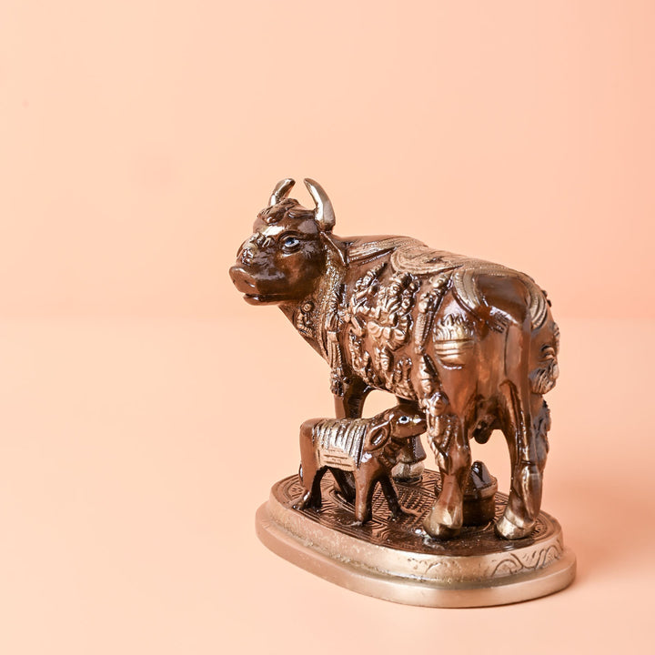 Punyakoti Cow And Calf Idol