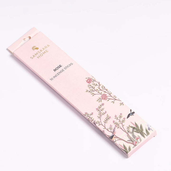 Samskara Rose Incense Sticks (Pack of 10)