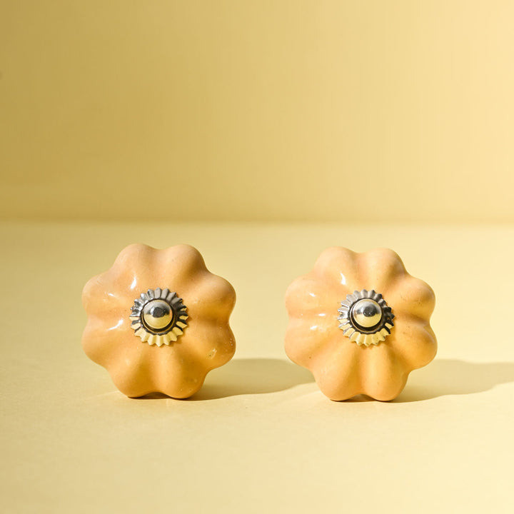 Soleil Ceramic Knobs (Set Of 2)