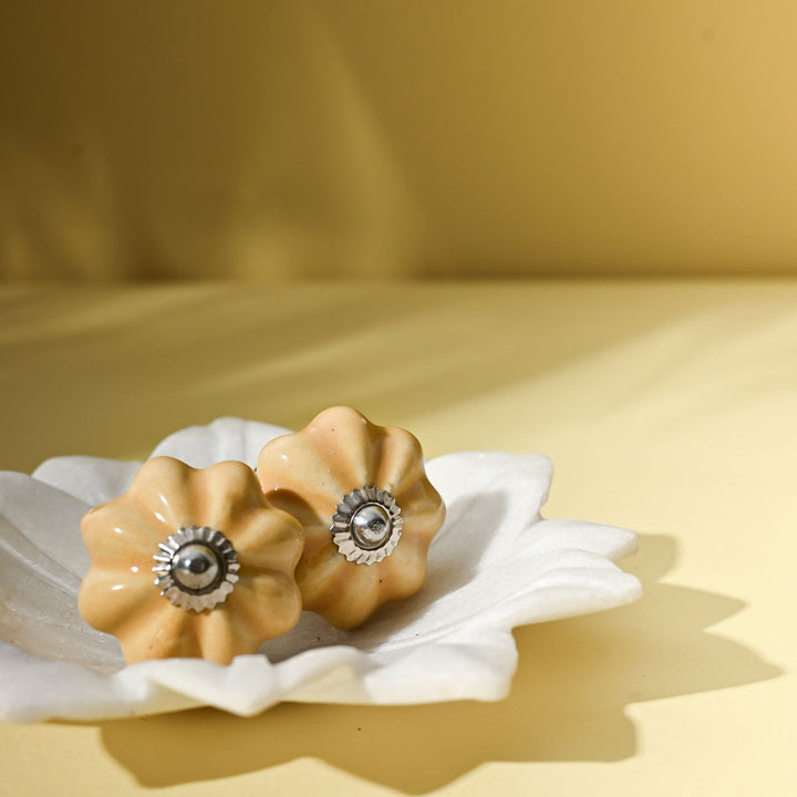 Soleil Ceramic Knobs (Set Of 2)