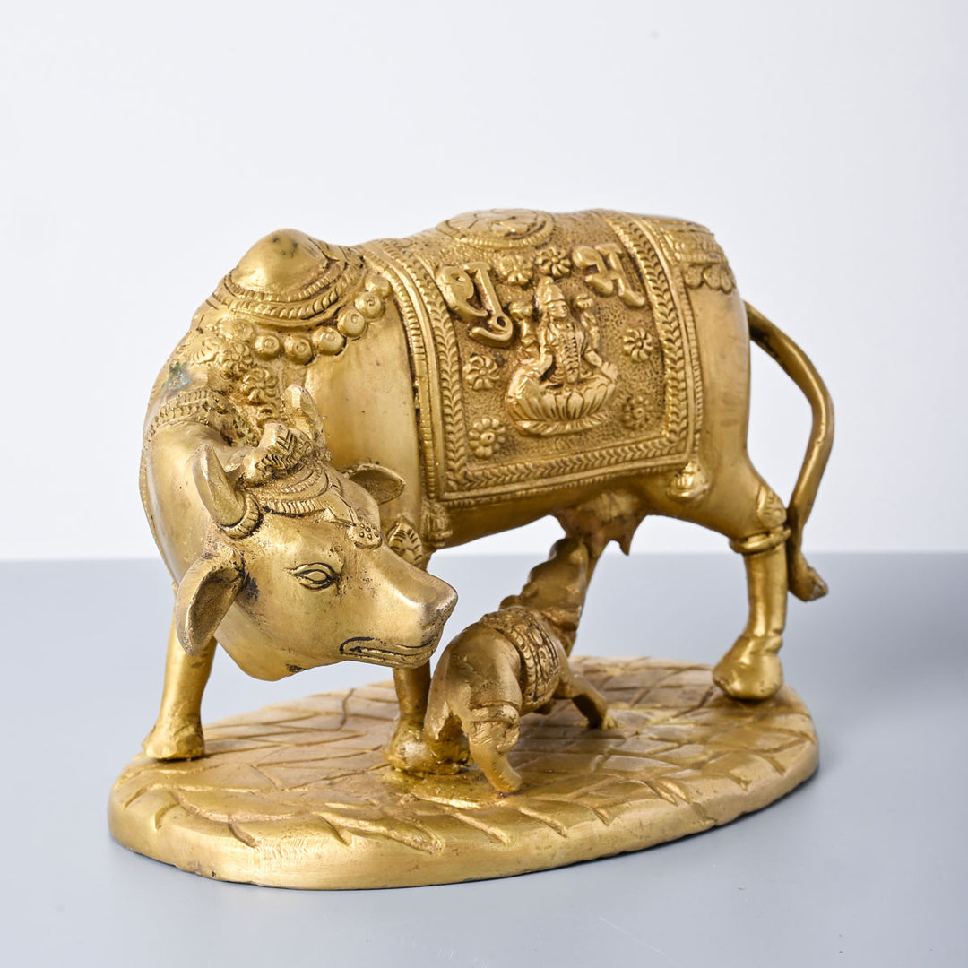 Surabhi Cow And Calf Idol