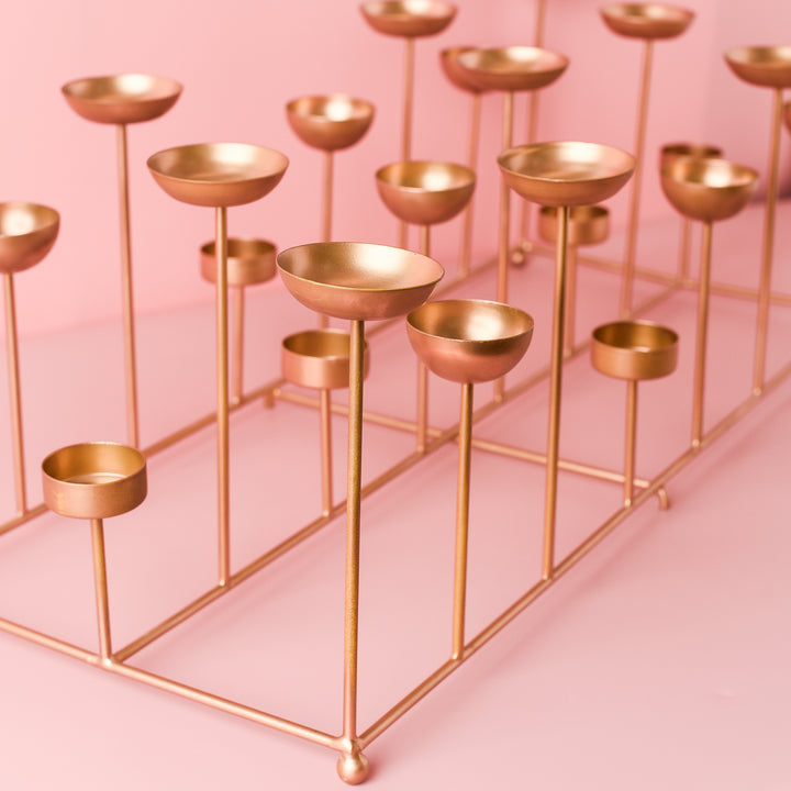 Tealight Holder Triple Row