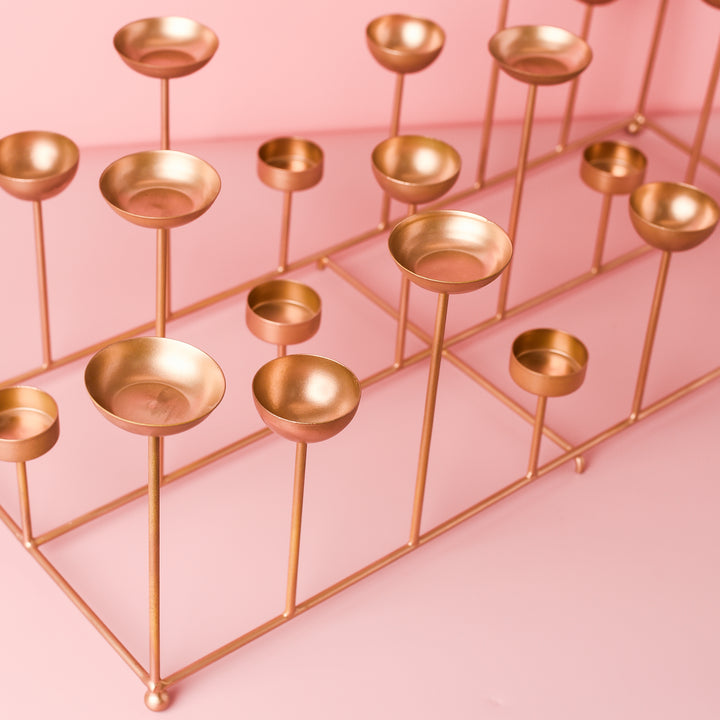 Tealight Holder Triple Row