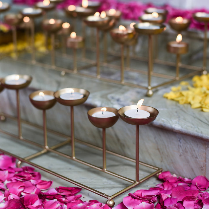 Tealight Holder with One Row