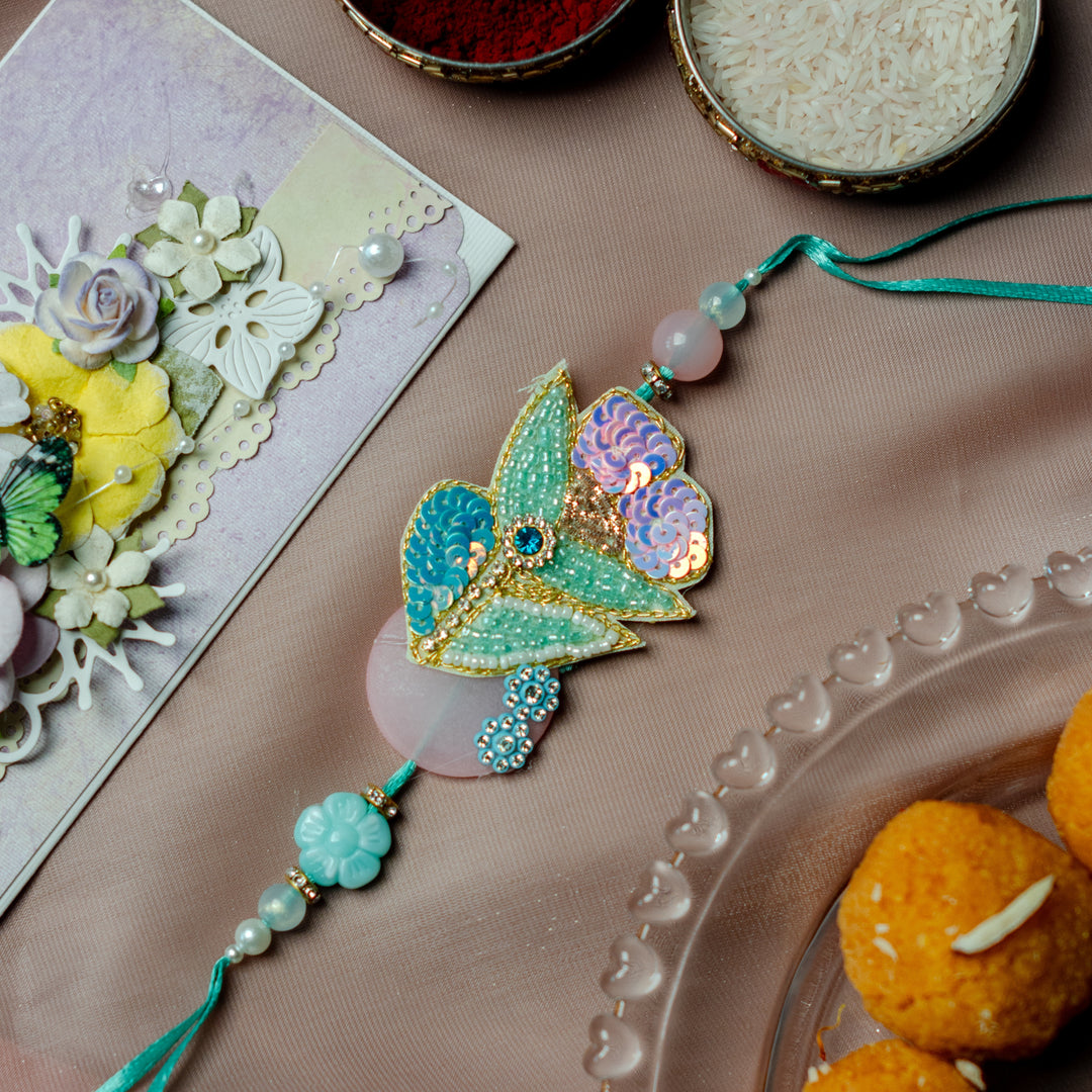 Pankhuri Bhaiya Bhabhi Rakhi Set