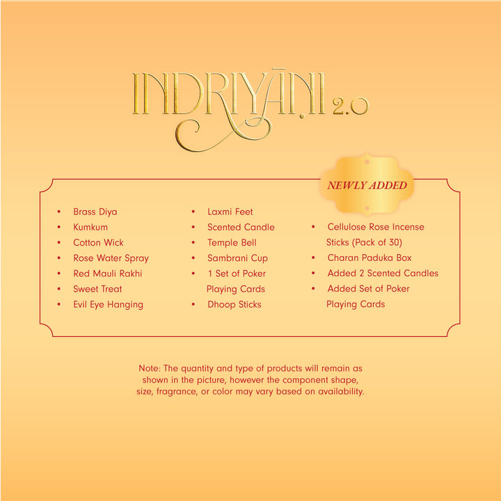 Indriyani 2.0 - The 5 Days of Diwali - 5-senses Gift Set