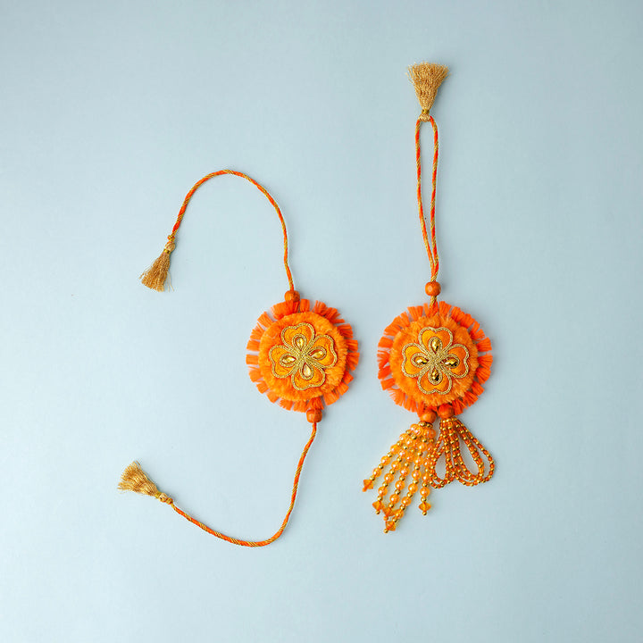 Bhakti Aarti Thali Set & Premium Family Rakhi Collection