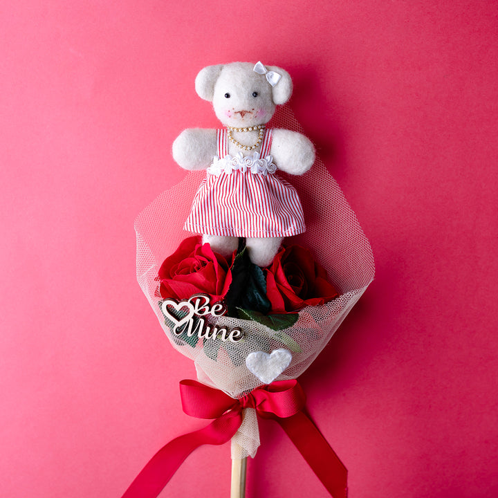 Cupid's Whispers Bouquet - Pink