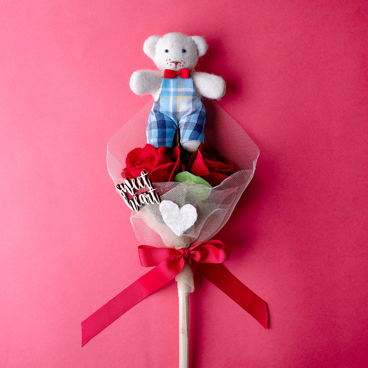 Cupid's Whispers Bouquet - Blue