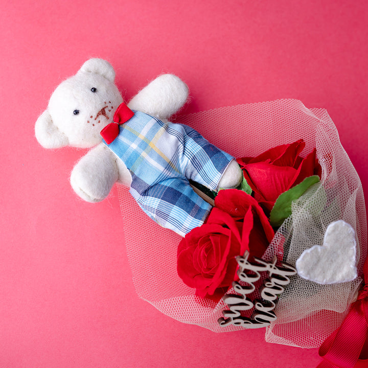Cupid's Whispers Bouquet - Blue