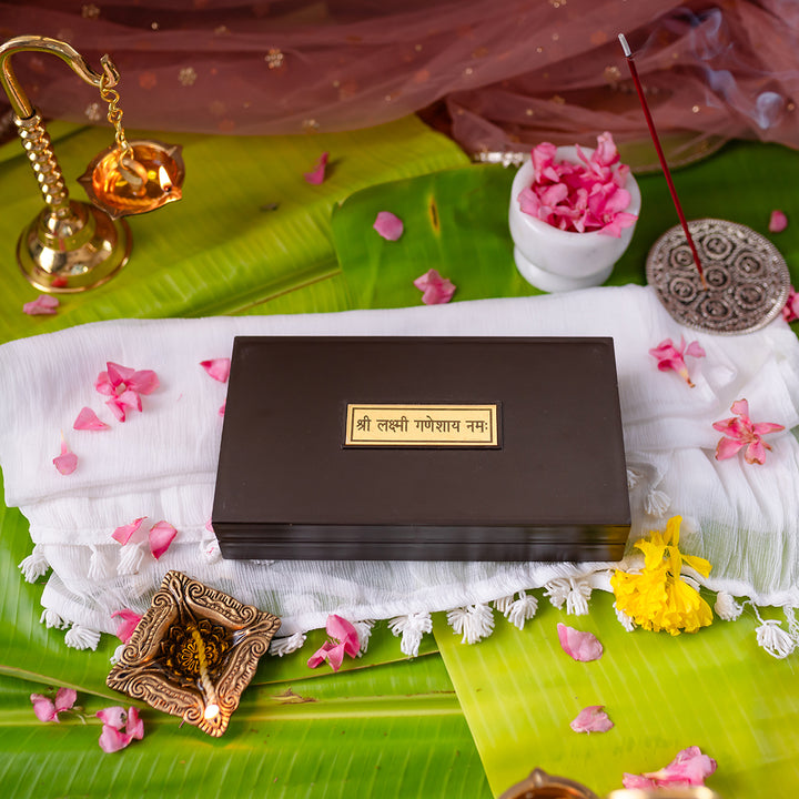 Lakshmi, Ganesh, Saraswati Pocket Temple (Big)