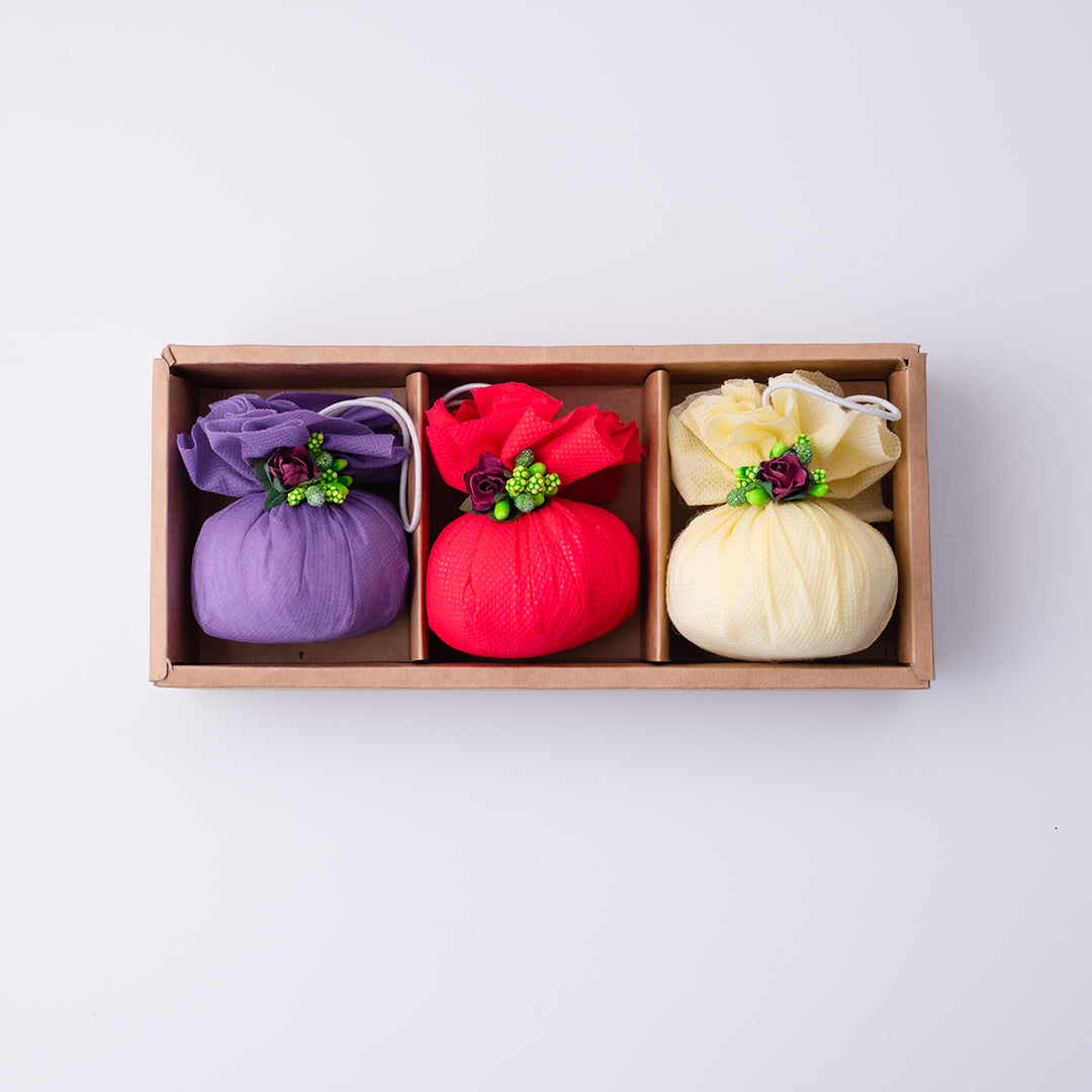 Trikamal Camphor Set of 3 Pouches