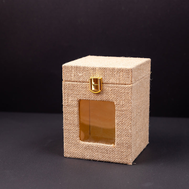Window Hamper Box - Jute
