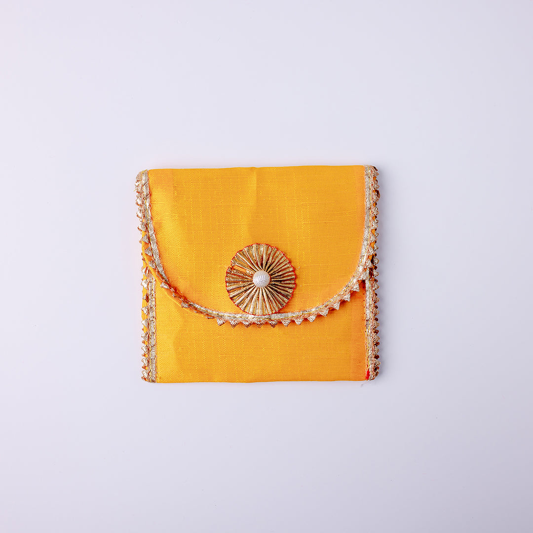 Fabric Envelope Small - Yellow