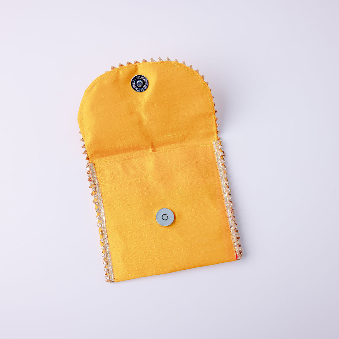 Fabric Envelope Small - Yellow