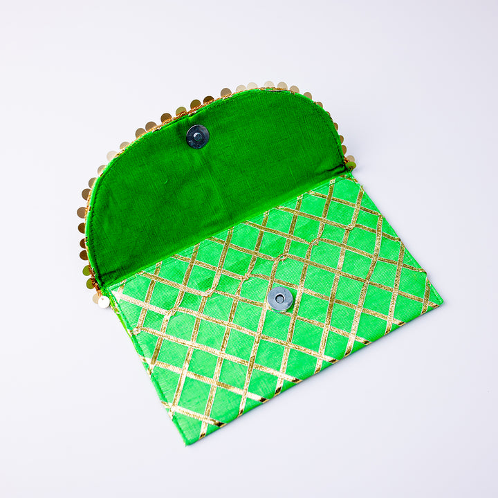 Fabric Envelope Big - Gota Green