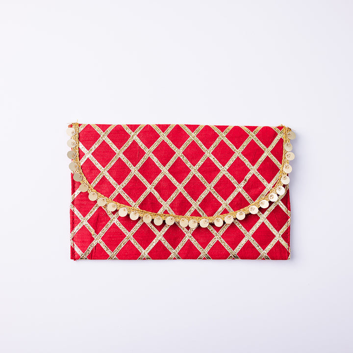 Fabric Envelope Big - Gota Red
