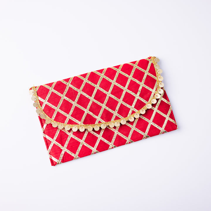 Fabric Envelope Big - Gota Red