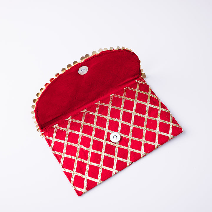 Fabric Envelope Big - Gota Red
