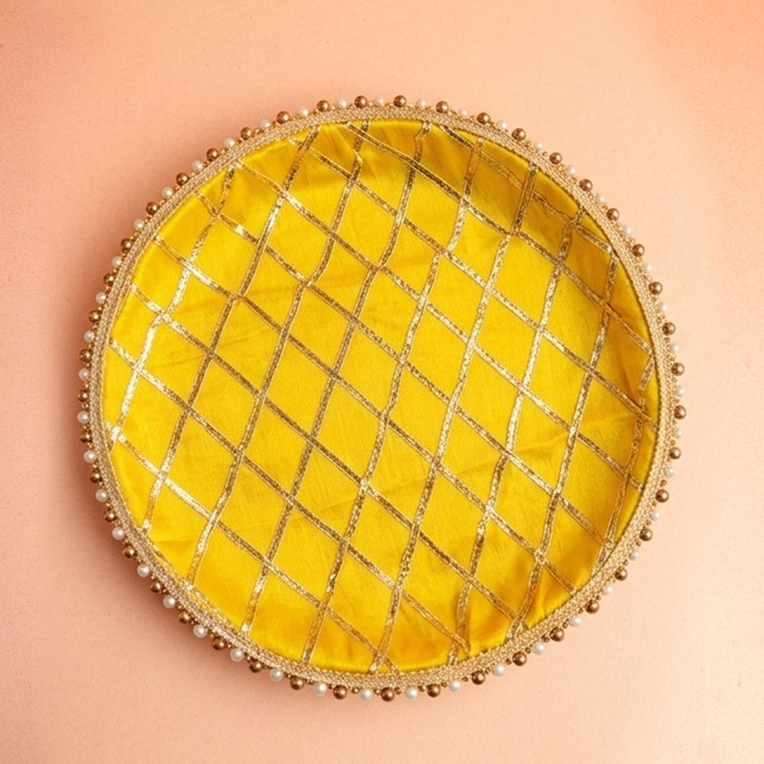 Embellished-Yellow-Puja-Thali