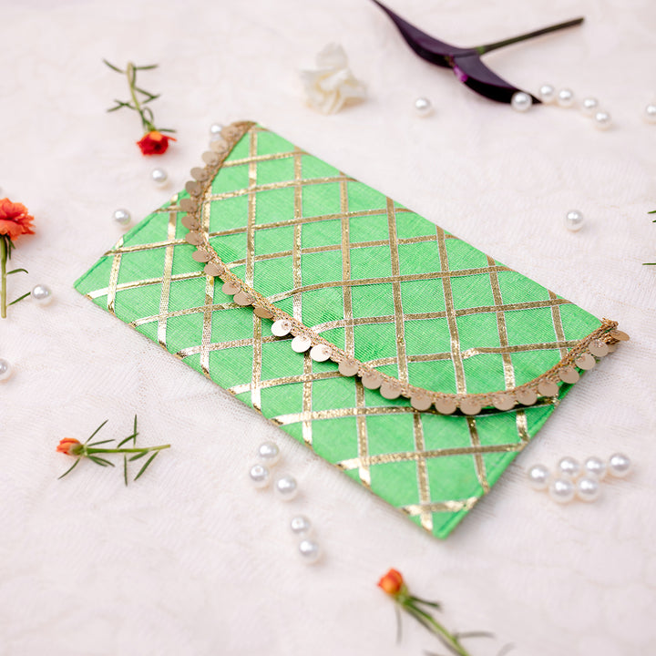 Fabric Envelope Big - Gota Green