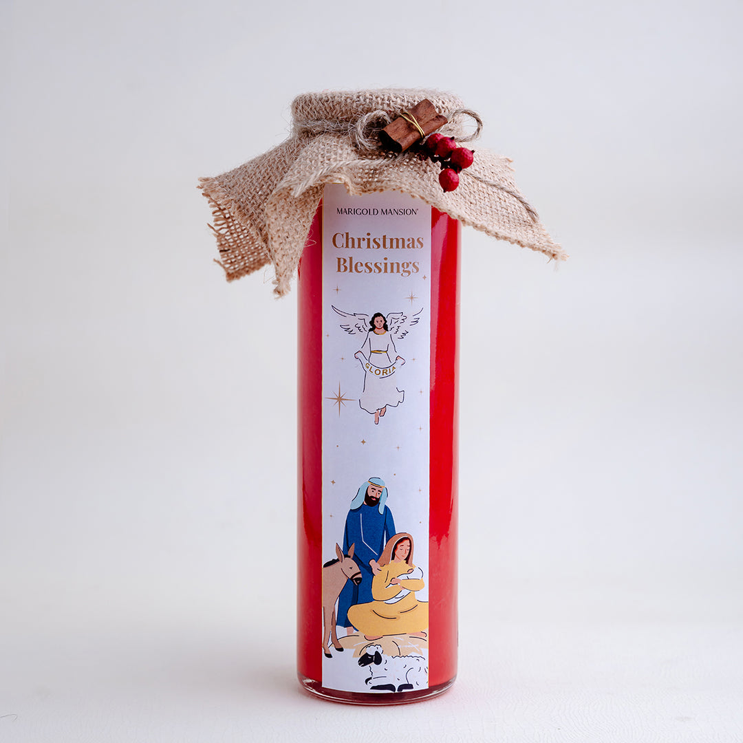 Church Candle Unscented Red