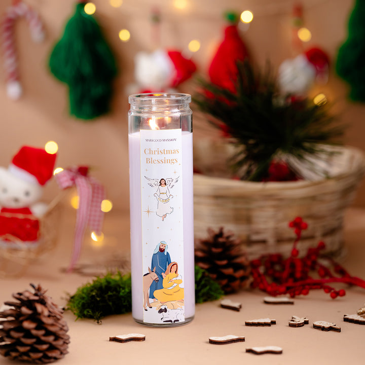 Church Candle Unscented White