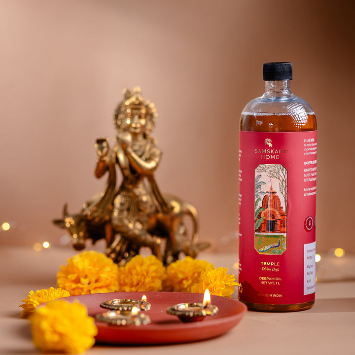 Temple Deepam Oil (1 ltr)