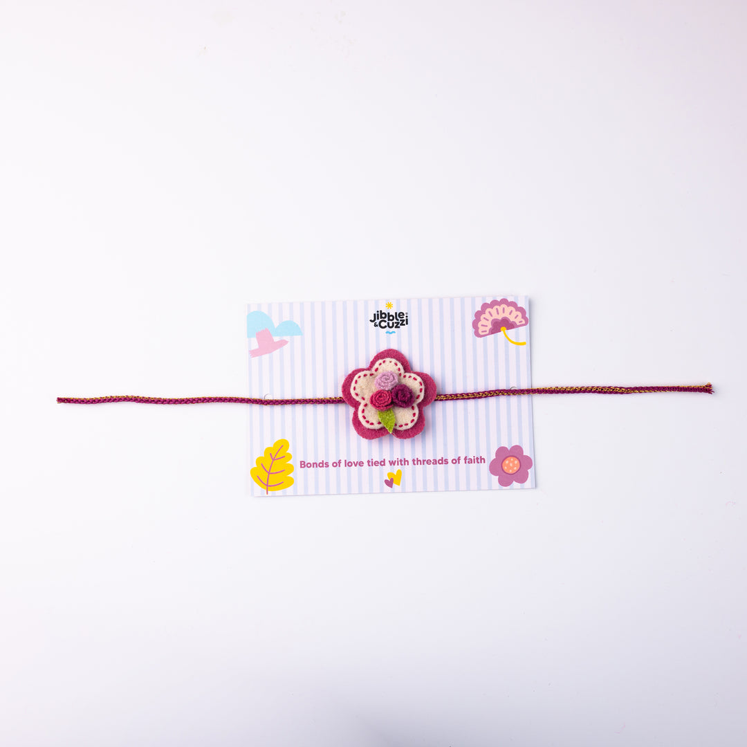 Floral Whimsy Kids Rakhi