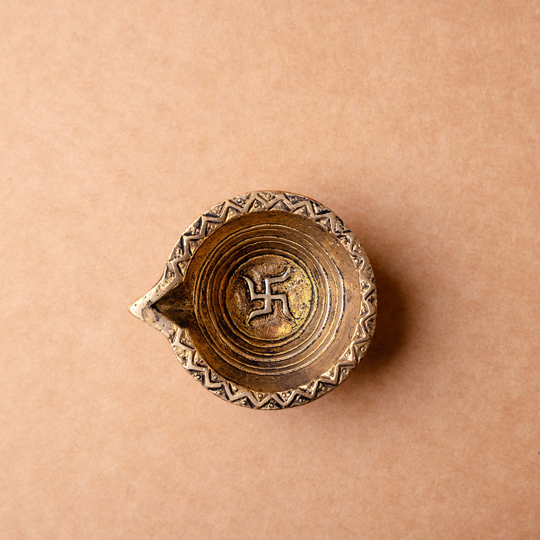Abhinav Brass Diya