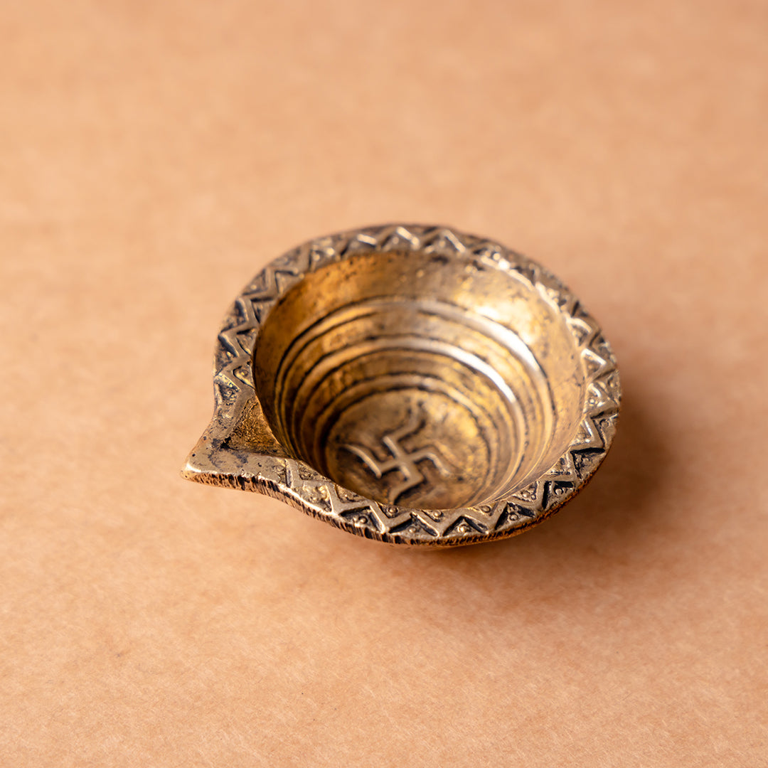 Abhinav Brass Diya