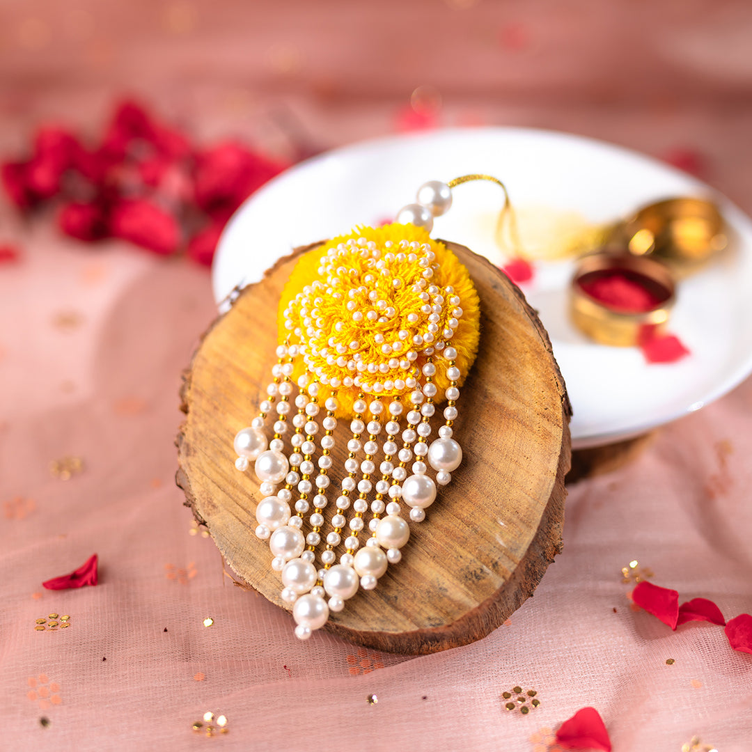 Tanvi (Set of 2 Rakhis & 1 Lumba) Gift Set