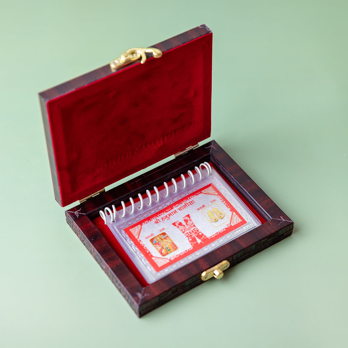 Hanuman Chalisa Pocket Card – Mit NFC & QR, Keep In Wallet, Sofortiger Audiozugang