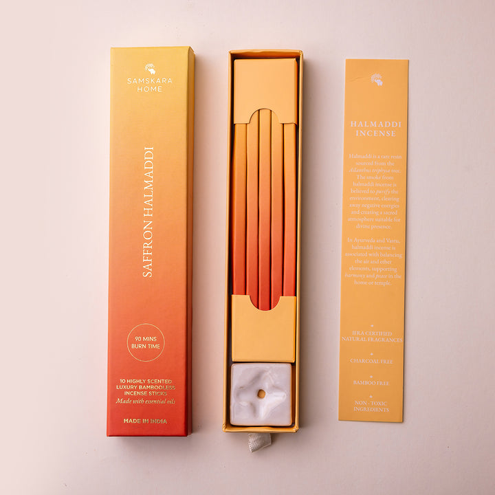 Saffron Halmaddi Incense