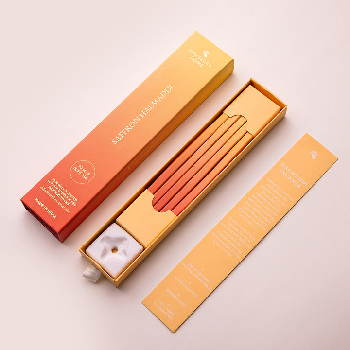 Saffron Halmaddi Incense