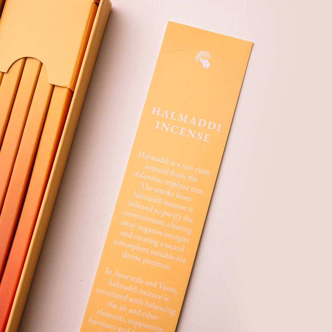 Saffron Halmaddi Incense