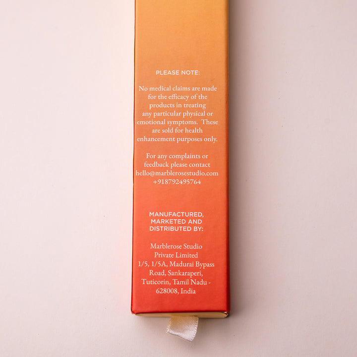 Saffron Halmaddi Incense