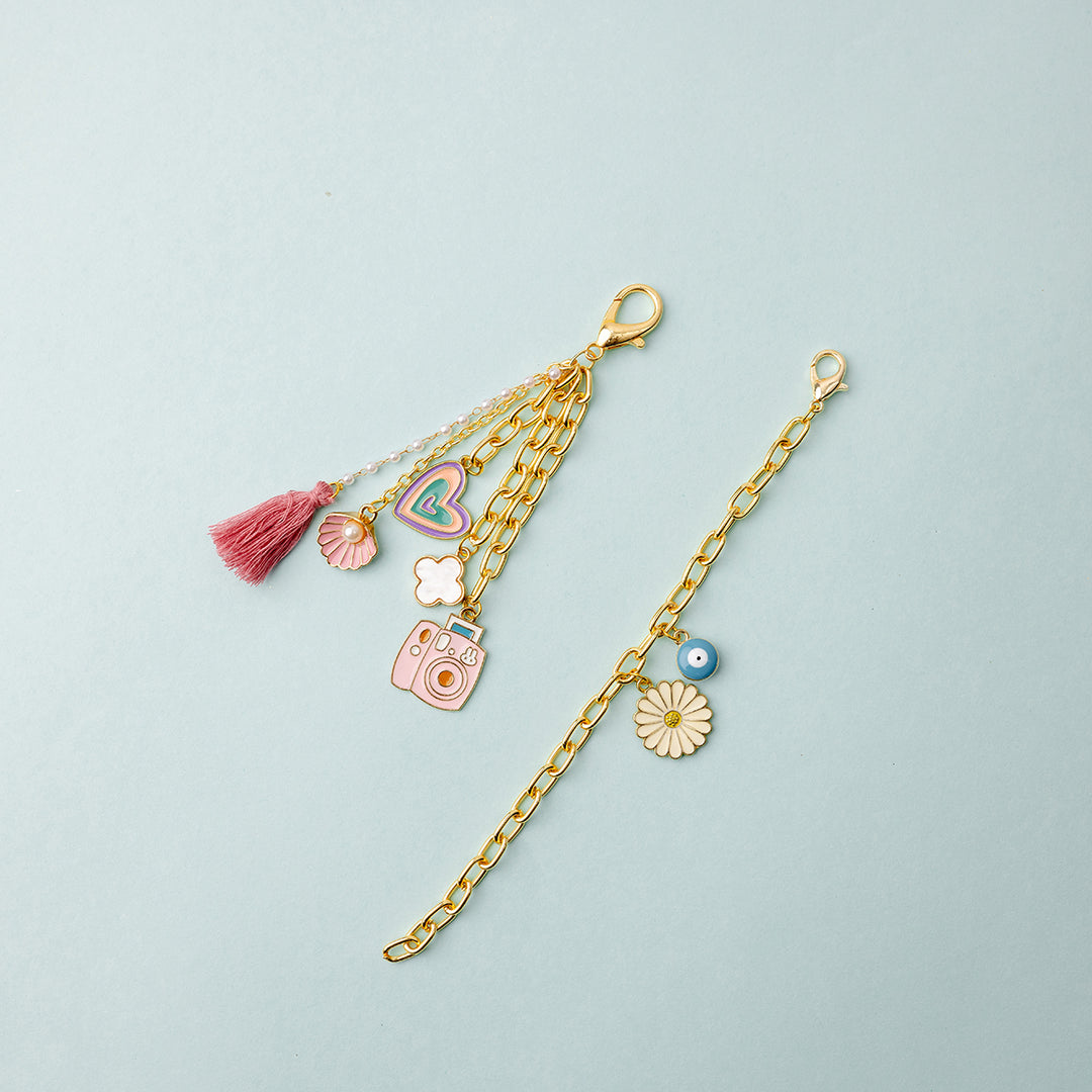 Charm Squad Rakhi Gift Combo