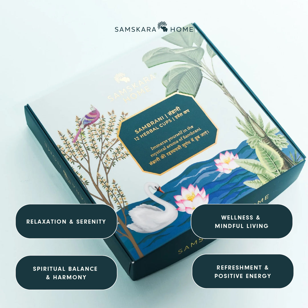 Sampoorna Havan Sangrah 12 Sambrani Cups
