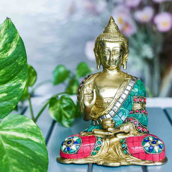 Buddha Brass Idol