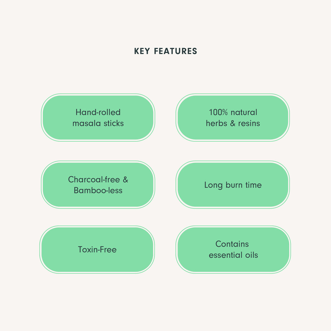 Anahata - Heart Chakra Incense 15pcs (For Healing)