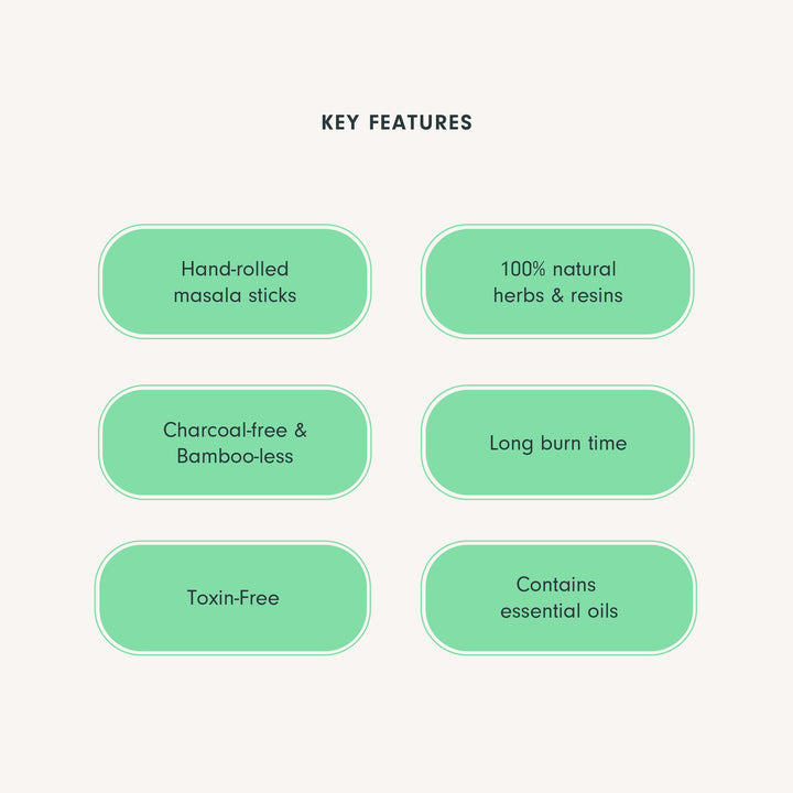 Anahata - Heart Chakra Incense 15pcs (For Healing)