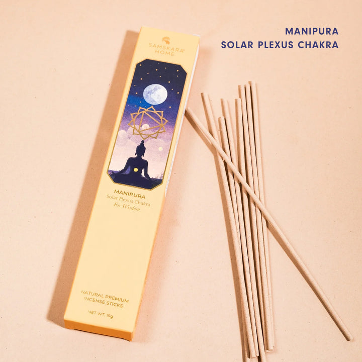 Manipura - Solar Plexus Chakra Incense 15pcs (For Wisdom)
