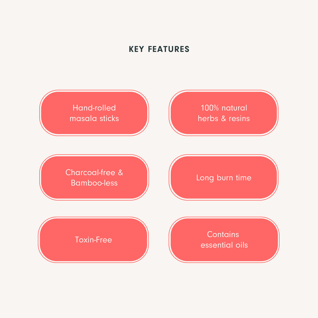 Muladhara - Root Chakra Incense 15pcs (For Trust)